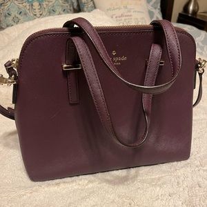 Kate Spade Purple top handle / crossbody bag